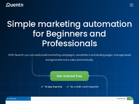 'quentn.com' screenshot