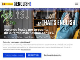 'thatsenglish.com' screenshot