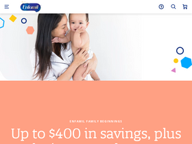 'enfamil.com' screenshot