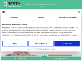 'studioresta.it' screenshot