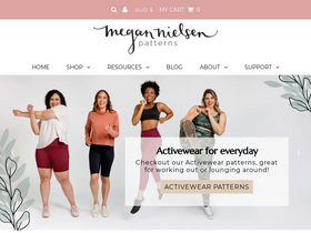 'megannielsen.com' screenshot