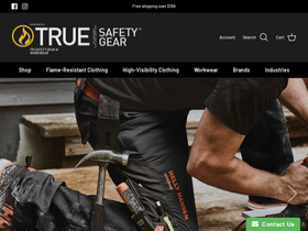 truesafetygear.ca homepage screenshot