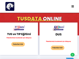 'tusdataonline.com' screenshot