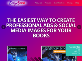 'bookbrush.com' screenshot