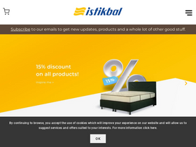 Istikbal Furniture (Edmonton-Cloyton Way) homepage screenshot
