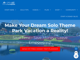 'themeparkhipster.com' screenshot