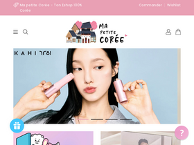 'mapetitecoree.com' screenshot