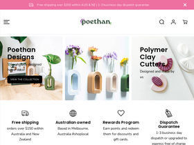 poethan.com.au homepage screenshot