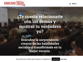 'habilidadsocial.com' screenshot