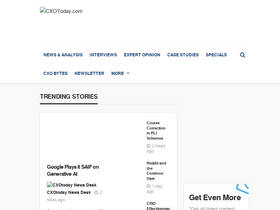 'cxotoday.com' screenshot