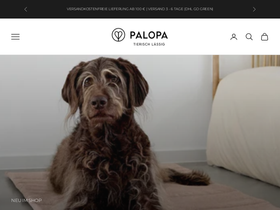 PALOPA homepage screenshot