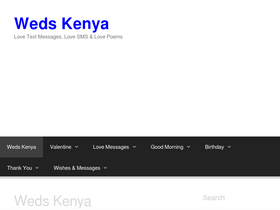 'wedskenya.com' screenshot