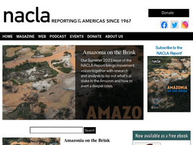 'nacla.org' screenshot