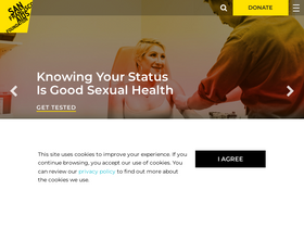 'sfaf.org' screenshot