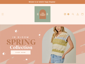 shopthemodernmarket.com homepage screenshot