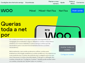 'woo.pt' screenshot