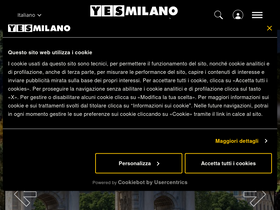 'yesmilano.it' screenshot