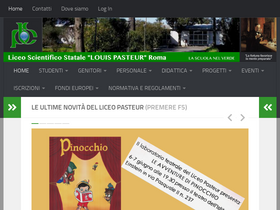 'liceopasteur.edu.it' screenshot