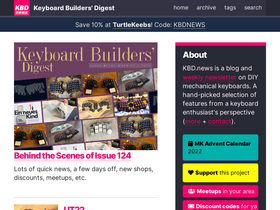 'kbd.news' screenshot