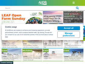 'ahdb.org.uk' screenshot
