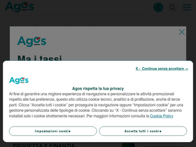 'agosweb.it' screenshot