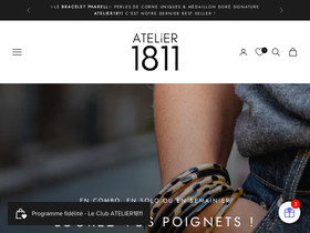 ATELIER1811 homepage screenshot