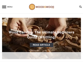 'woodiswood.com' screenshot