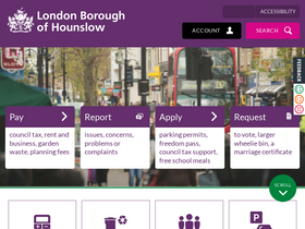 'hounslow.gov.uk' screenshot