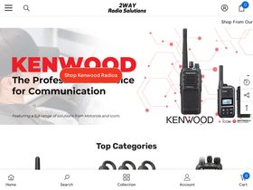 2wayradiosolutions.com homepage screenshot