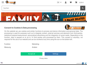 'der-rollenshop.de' screenshot