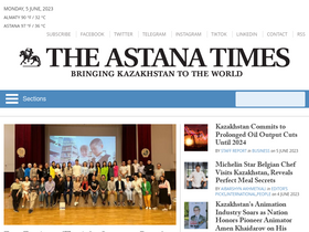 'astanatimes.com' screenshot
