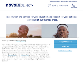 'novomedlink.com' screenshot