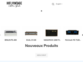 'hifivintage.eu' screenshot