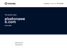 'elzatonaweb.com' screenshot