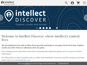 'intellectdiscover.com' screenshot