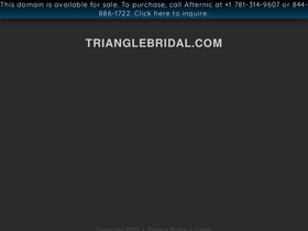 trianglebridal.com