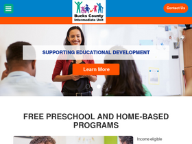 'bucksiu.org' screenshot