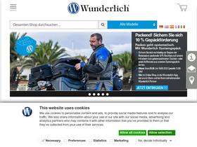 'wunderlich.de' screenshot