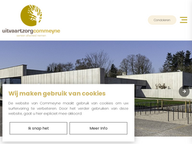 'commeyne.be' screenshot