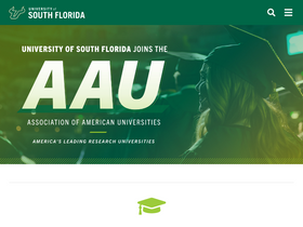 'usf.edu' screenshot