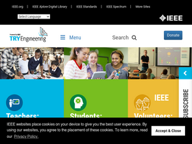 'tryengineering.org' screenshot