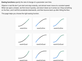 'easings.net' screenshot