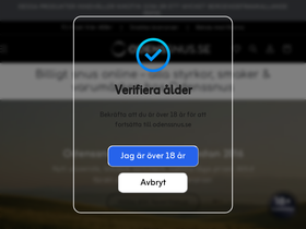 Odenssnus homepage screenshot
