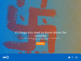 'hinduamerican.org' screenshot