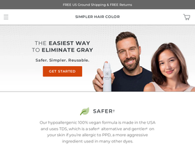modernhaircolor.com homepage screenshot