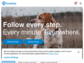 'tractive.com' screenshot