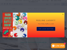 'tribeyarns.com' screenshot