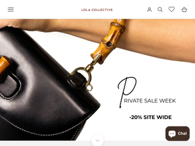 lola-cares.com homepage screenshot