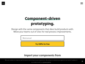 'uxpin.com' screenshot
