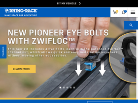 'rhinorack.com' screenshot